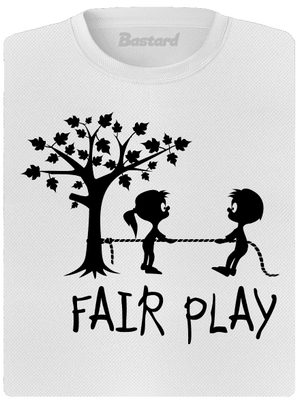 Fair play dámske športové tričko White