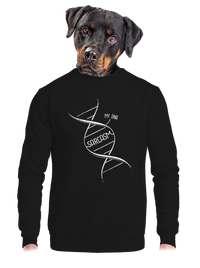 unisex mikina bez kapucne