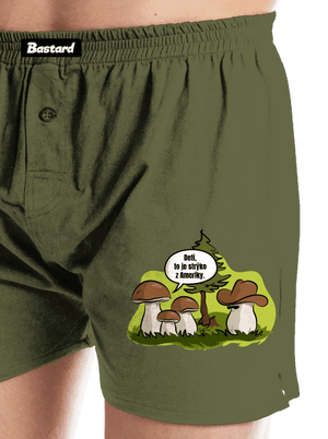 Strýko z Ameriky pánske trenky Khaki