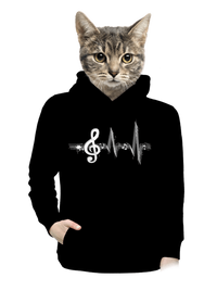dámska mikina klokanka