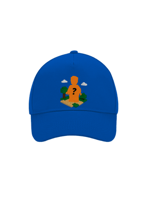 Lego z vlastnej fotky šiltovka baseballka Bright Royal