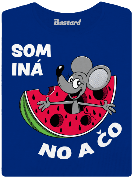 Som iná dámske tričko Royal Blue Mal