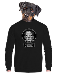 unisex mikina bez kapucne