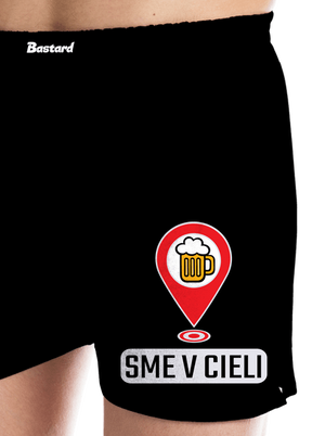 Sme v cieli pánske trenky Black