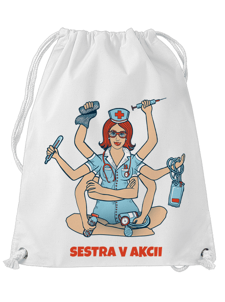 Sestra v akcii vak White