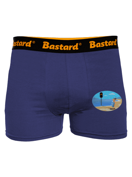Bezpečné plávanie boxerky Blue Navy