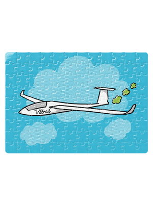 Větroň puzzle White