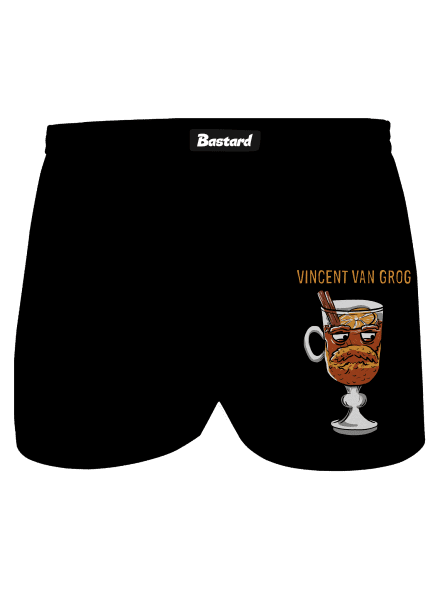 Vincent van Grog pánske trenky Black
