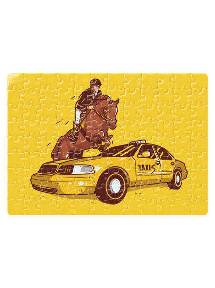 Taxis puzzle White