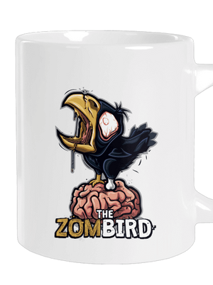 Zombird veľký hrnček White