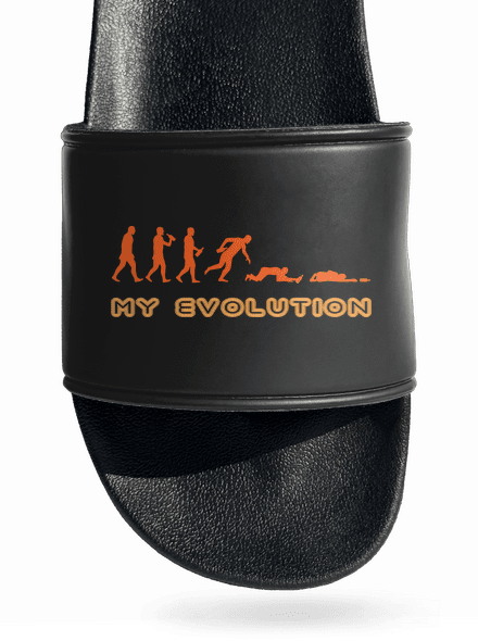 My evolution šľapky Black