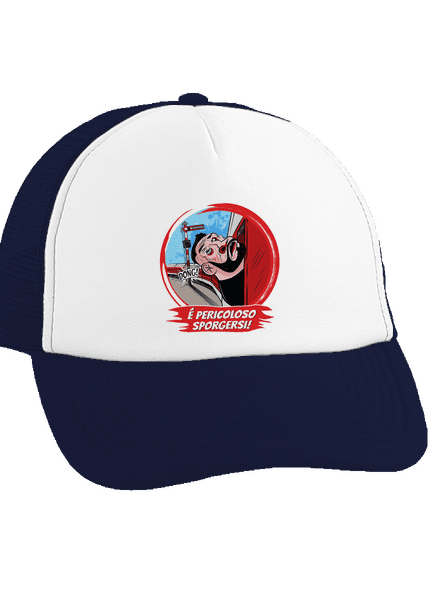 É pericoloso sporgersi šiltovka truckerka French Navy cap