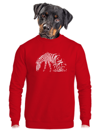 unisex mikina bez kapucne