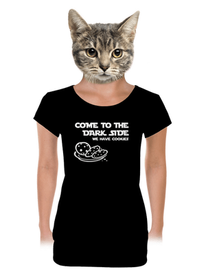 dámske tričko s lemom