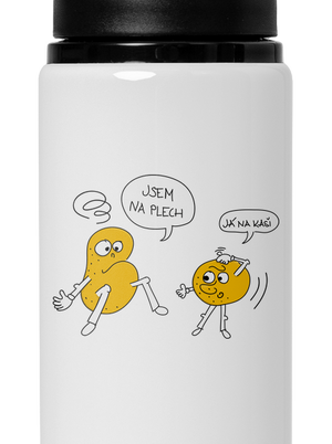 Opité zemiaky flaša na vodu White