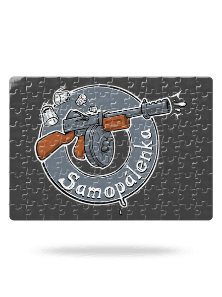 Samopálenka puzzle White