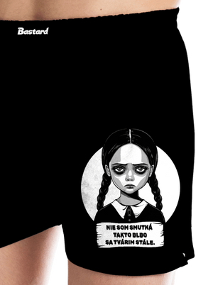 Nie som smutná pánske trenky Black