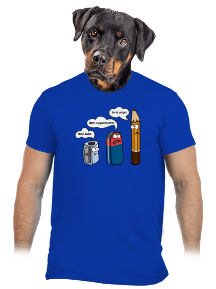To si pište pánske tričko Royal Blue