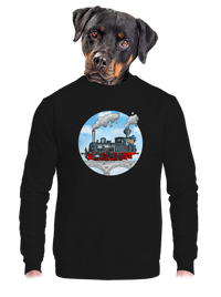 unisex mikina bez kapucne