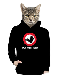 dámska mikina klokanka