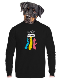 unisex mikina bez kapucne