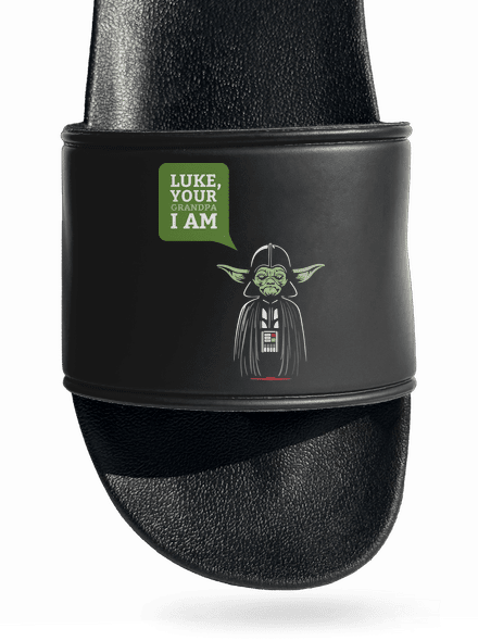 Mr. Yoda: Your grandpa I am šľapky Black