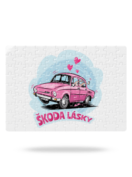 Škoda lásky puzzle White