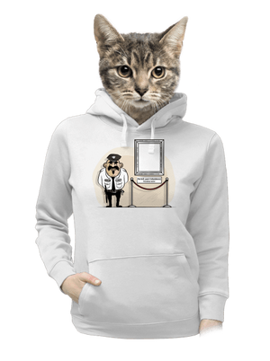 dámska mikina klokanka