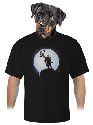 Kráľ mimoňov unisex tričko oversized Black