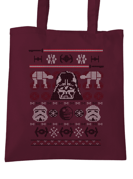 Vader na svetri taška Burgundy