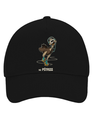 No pštress šiltovka baseballka Black