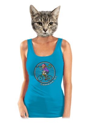 Cyklistický horoskop: Škorpión dámske tielko klasické Blue Atol