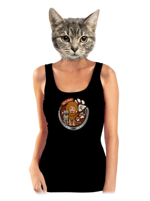 Psí horoskop: Lev dámske tielko klasické Black