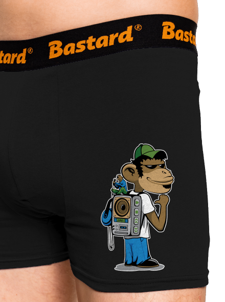Boombox backpack boxerky Black