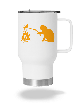 Mačka a myš termohrnček White