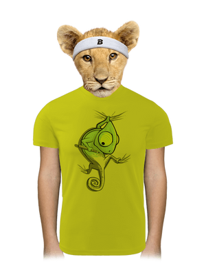 Zmizík detské športové tričko Neon Yellow