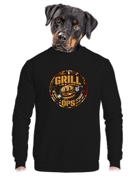 unisex mikina bez kapucne