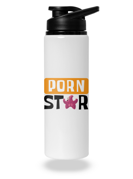Porn star flaša na vodu White
