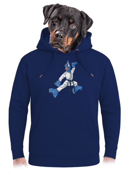 Bojovníčka unisex mikina premium Navy
