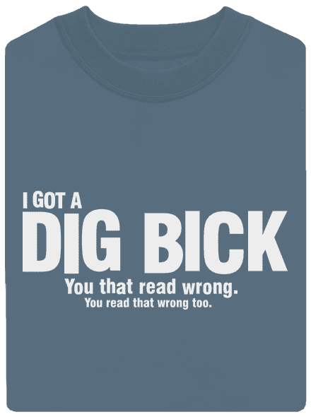 Dig bick unisex mikina bez kapucne Nordic Blue