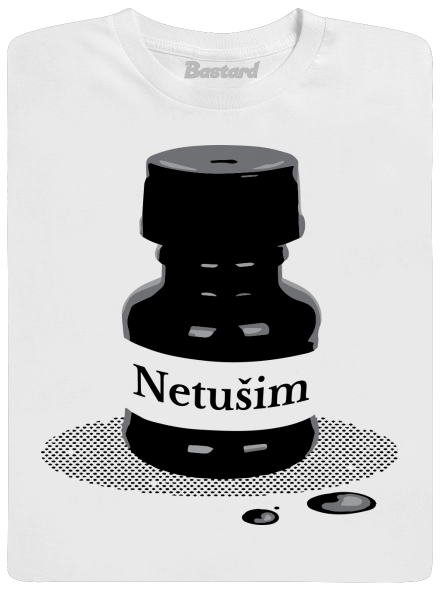 Netušim pánske tričko White