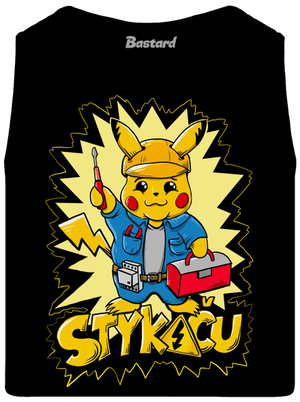 Stykaču pánske tielko Black