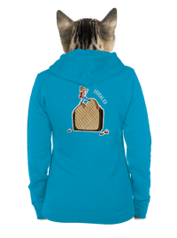 dámska mikina na zips