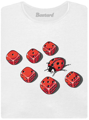 Mimikry dámske tričko s lemom White