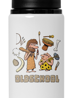 Oldschool flaša na vodu White