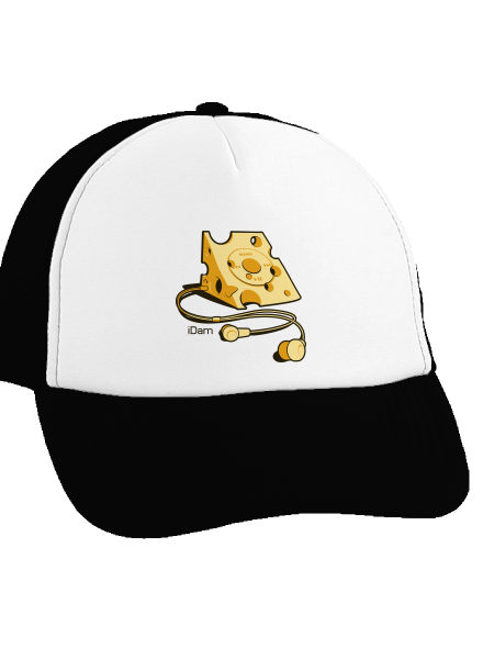 iDam šiltovka truckerka Black cap