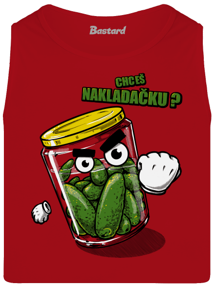 Nakladačka pánske tielko Red