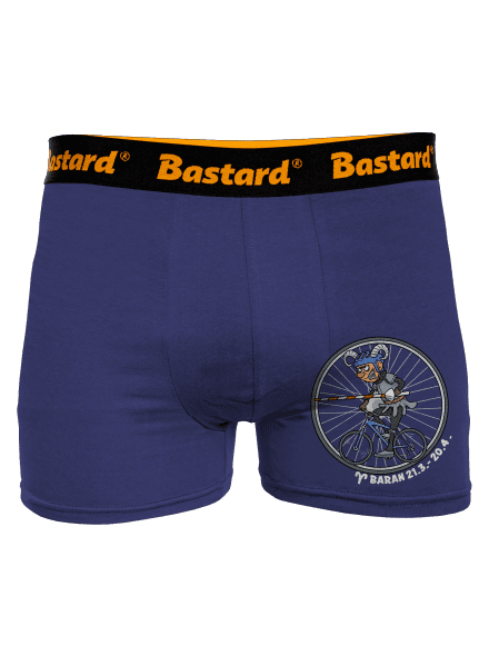 Cyklistický horoskop: Baran boxerky Blue Navy