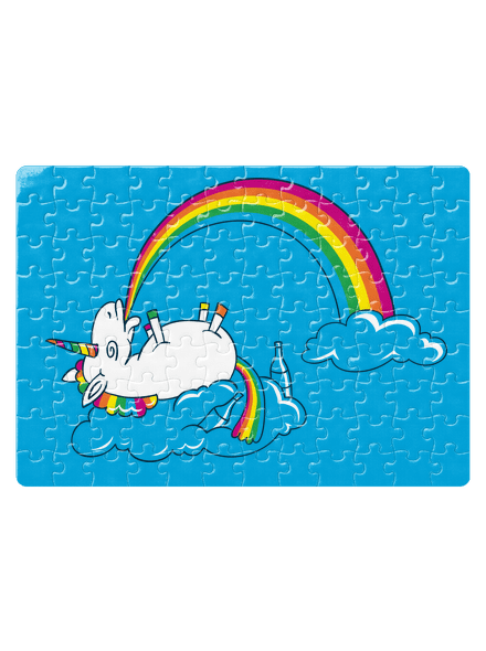 Tajomstvo dúhy puzzle White