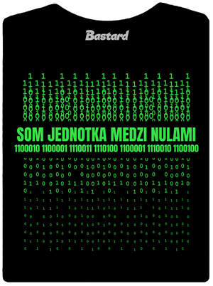 Jednotka medzi nulami dámske tričko prémium Black